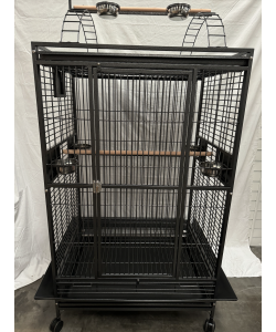 Parrot-Supplies DeSantis Play Top Macaw Parrot Cage Antique