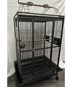 Parrot-Supplies DeSantis Play Top Macaw Parrot Cage Antique