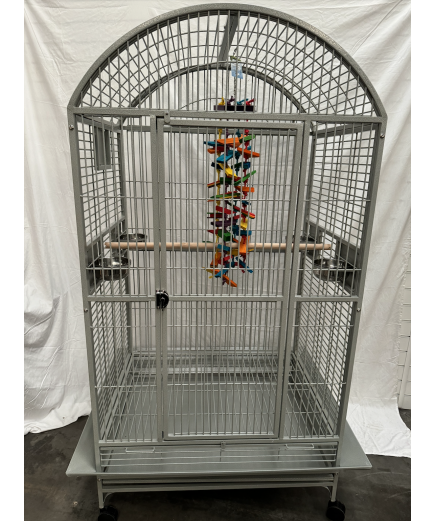 Parrot-Supplies DeSantis Dome Top Macaw Parrot Cage Stone