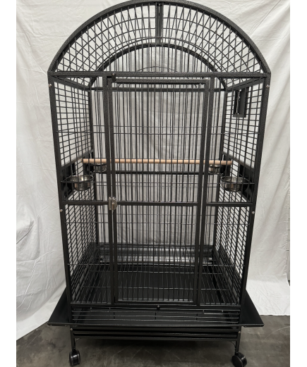 Parrot-Supplies DeSantis Dome Top Macaw Parrot Cage Antique