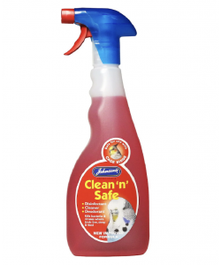 Johnson's Clean 'N' Safe Birds Disinfectant - 500ml