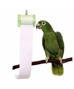 Happy Pet Shred It! Shredding Paper Roll Parrot Toy for Pet Birds