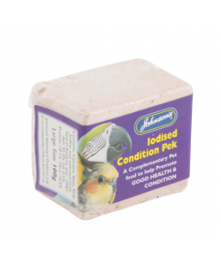 Johnsons Iodised Condition Pek Parrot Mineral Block 100g