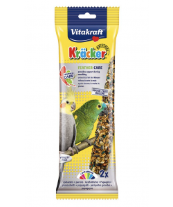 Vitakraft Feather Care Treat Stick for Pet Birds & Parrots Twin Pack