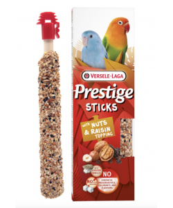 Versele-Laga Prestige Sticks Small Parrot Nuts & Raisin (2x30g)