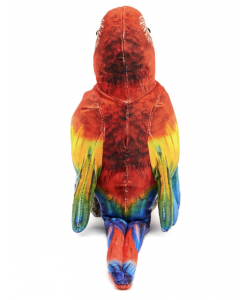 Sebastian The Scarlet Macaw Eco Plush Toy Medium