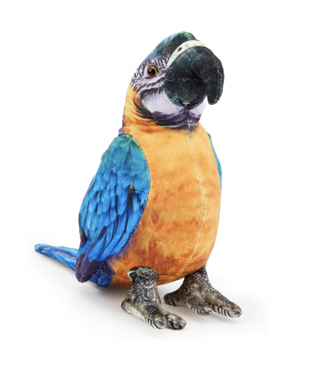 Buddy The Blue and Gold Macaw Eco Plush Toy Medium