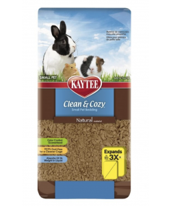 Kaytee Clean & Cozy Bird & Parrot Pet Bedding Natural  24.6 Litres