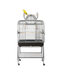 Rainforest Cages Santa Fe Top Opening Parrot Cage With Stand - Antique