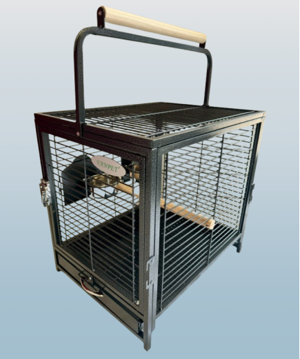 Parrot-Supplies Parrot Travel Cage - Black