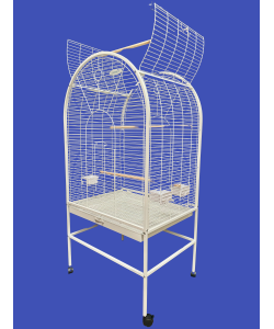 Parrot-Supplies Daytona Top Opening Parrot Cage White