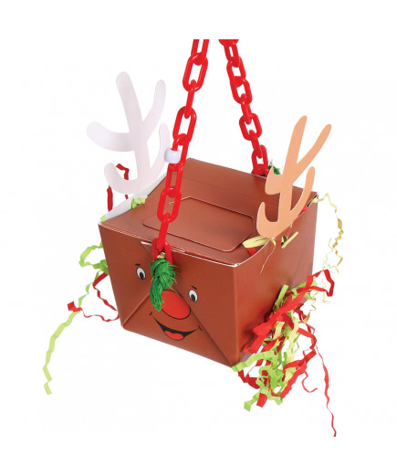 Reindeer Foraging Goodie Box Chewable Parrot Toy