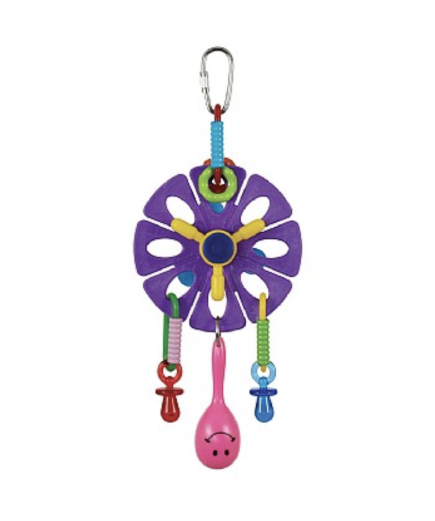 Maraca Sunflower Noise Making Parrot Toy