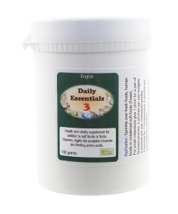 Birdcare Company Daily Essentials 3 Powdered Multi-Vitamins For Parrots 50g