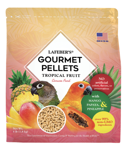 Lafeber Gourmet Pellets Tropical Fruit 1.8kg Complete Conure Food