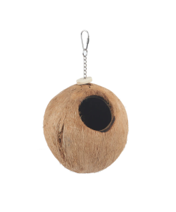 Adventure Bound Natural Java Coco Nest Parrot Toy