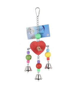 Adventure Bound Wooden Heart Bird Toy