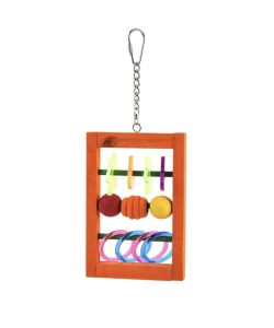 Adventure Bound Acrylic Hanger Parrot Toy