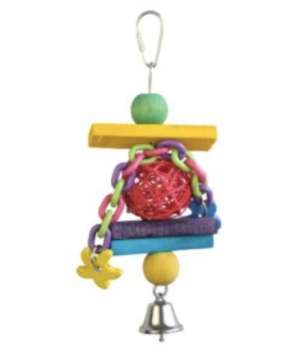 Adventure Bound Chain Gang Parrot Toy