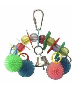 Adventure Bound Bells Balls Bird Toy