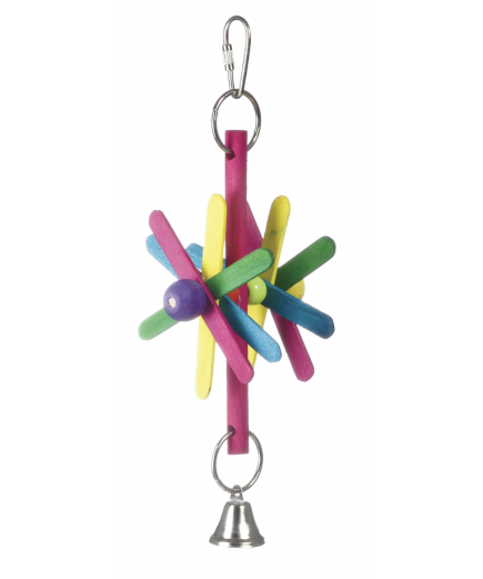 Adventure Bound Flower Wheel Bird Toy