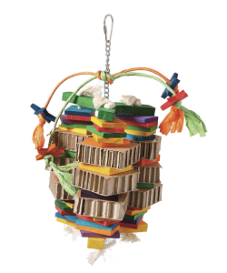 Adventure Bound Triple Dynamite Parrot Toy