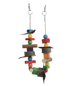 Adventure Bound Jungle Bridge Parrot Toy