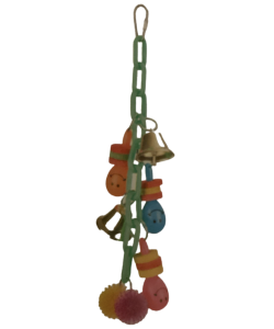 Adventure Bound Happy Rattle Dangler Parrot Toy