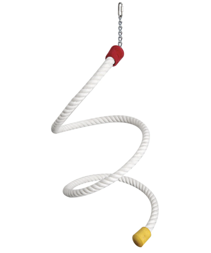 Adventure Bound Cotton Spiral Rope Parrot Toy