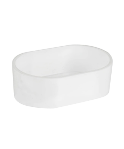 Plastic Oval Bird Feeding Bowls - Pack Of 10