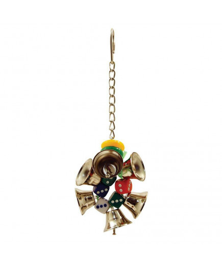 Bell Ringer Parrot Toy