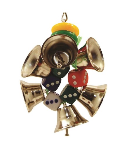 Bell Ringer Parrot Toy