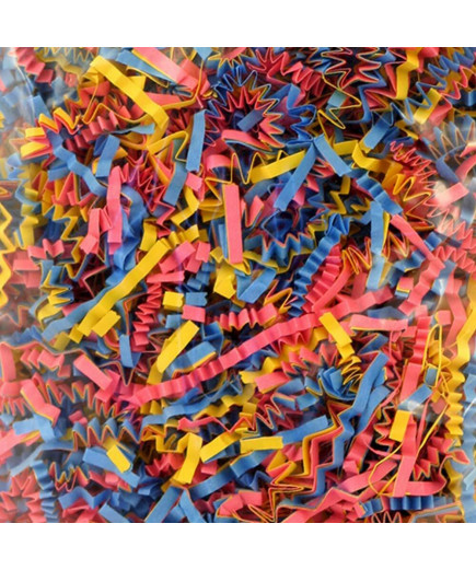 Coloured Crinkle Paper Refill Pack for Parrot Toys