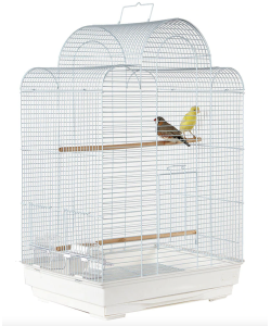 Rainforest Cages San Luis Small Bird Cage - White