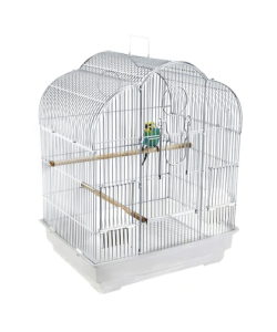 Liberta Kansas Cage Small Bird Cage - White