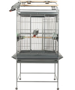 Rainforest Cages Dakota Play Gym Top Parrot Cage - Antique