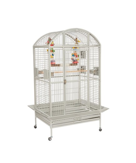 Rainforest Cages Santos II Dome Top Parrot Cage - Stone