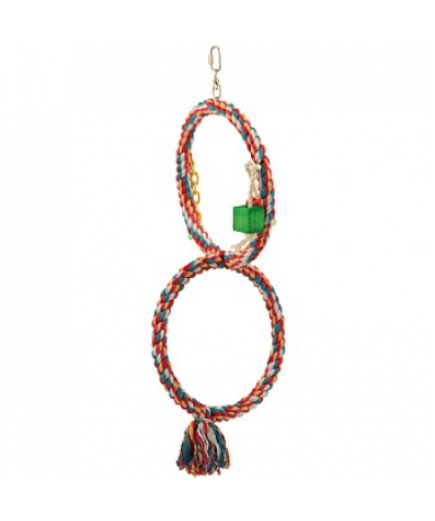 Double Cotton Swinger For Parrots