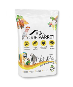 Your Parrot Vital Pellets Fruit and Vegetable Blend Complete Parrot Food 10kg