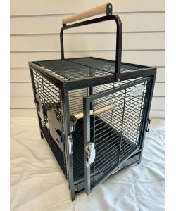 Parrot-Supplies Parrot Travel Cage - Black