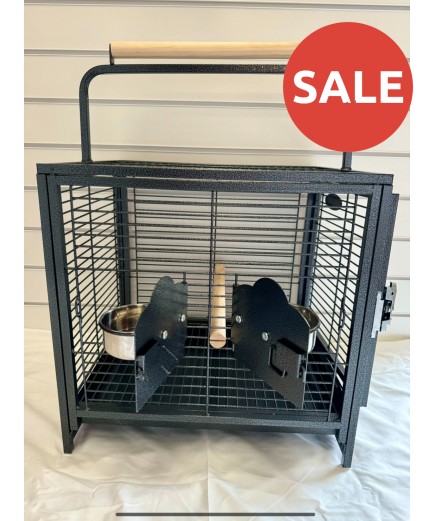 Parrot-Supplies Parrot Travel Cage - Black