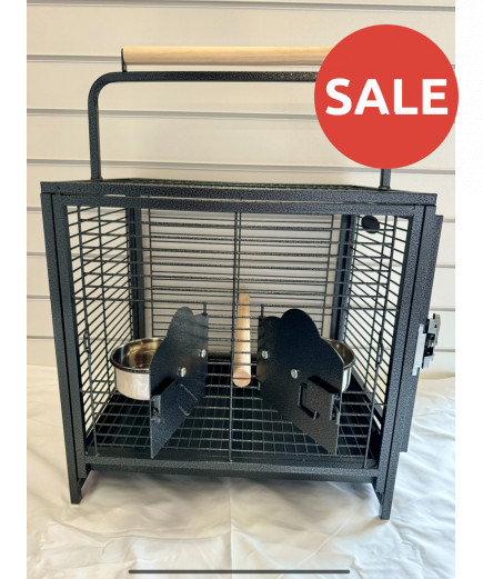 Parrot-Supplies Parrot Travel Cage - Black