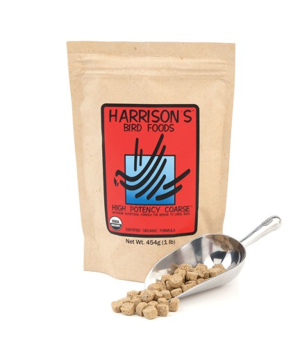 Harrisons High Potency Coarse 1lb Organic Parrot Food