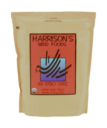 Harrisons High Potency Coarse 5lb Complete Parrot Diet