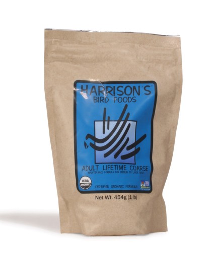 Harrisons Adult Lifetime Coarse 5lb Complete Parrot Diet