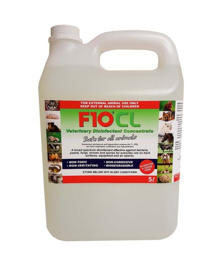 F10 CL Avian Disinfectant Concentrate 5 Litre