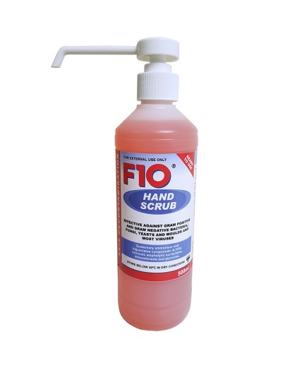 F10 Liquid Hand Scrub 500ml