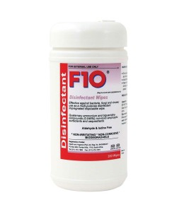 F10 Disposable Disinfectant Wipes Pack of 100