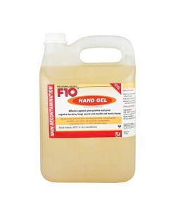 F10 Hand Gel Waterless Skin Decontaminant 5 Litre