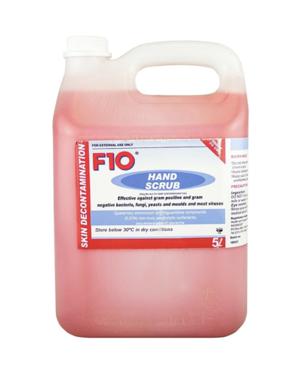 F10 Liquid Hand Scrub 5 Litre